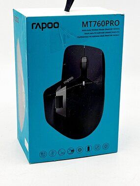 Rapoo MT760 PRO Wireless Mouse Ergonomic 12K DPI Multi-Device Bluetooth